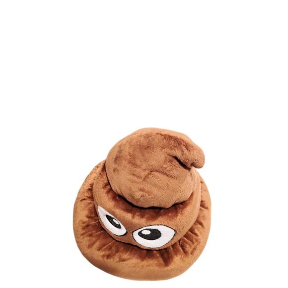 Funny Poop Emoji Plush Toy 9" By Fiesta Brown good condition - Picture 7 of 7